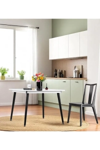 Mutfak Masası / Yemek Masası / Kare Masa/ Flora Bistro 90x90 Cm (BEYAZ)